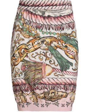 Moschino Couture Ivory Mini Skirt Polyamide, Elastane - White
