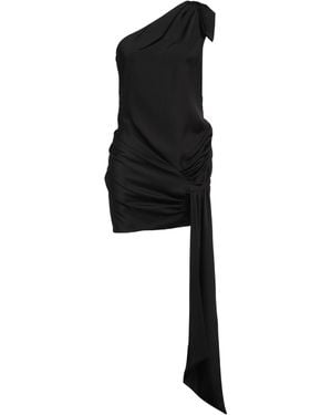Gaelle Paris Mini Dress Polyester, Recycled Polyester - Black