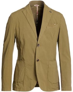 Bob Blazer Cotton, Elastane - Green