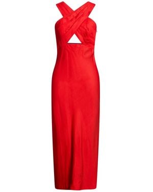 Sandro Vestido Largo - Rojo