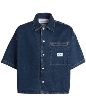 Calvin Klein Denim Shirt - Blue