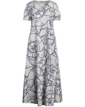 Purotatto Maxi Dress Cotton, Elastane - Gray