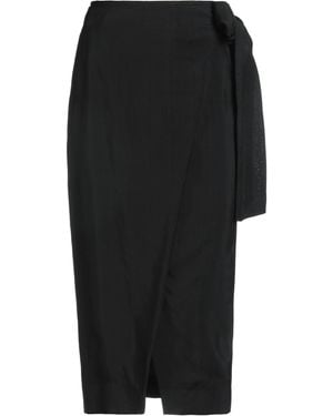 Semicouture Midi Skirt - Black