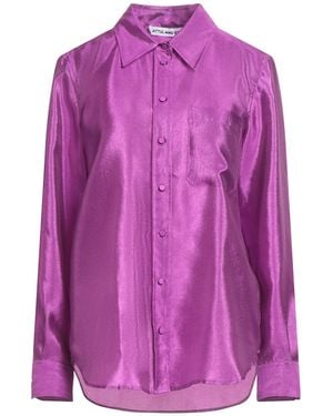 Attic And Barn Shirt - Purple