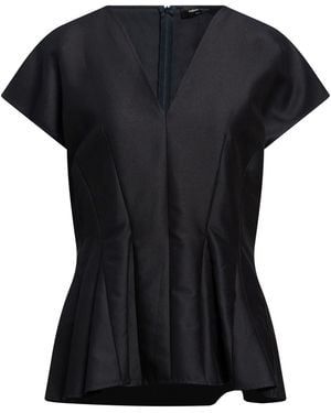 Fabiana Filippi Midnight Top Cotton, Silk - Black