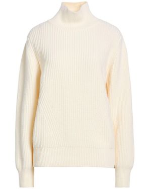 Woolrich Cream Turtleneck Virgin Wool - White