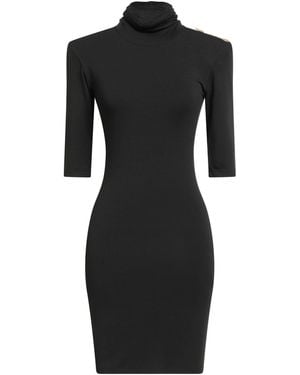 Giulia N Couture Mini Dress - Black