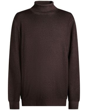 Gran Sasso Rollkragenpullover - Braun