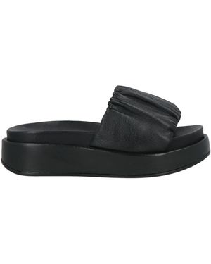 Docksteps Sandals Leather - Black