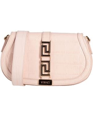 Versace Light Cross-Body Bag Calfskin - Pink