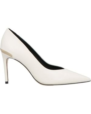 Luciano Padovan Pumps Leather - White