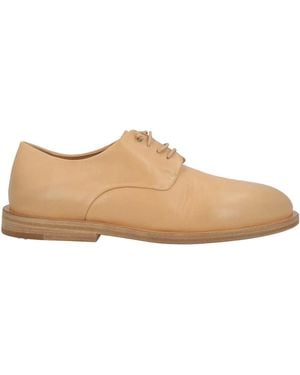 Marsèll Sand Lace-Up Shoes Calfskin - Natural