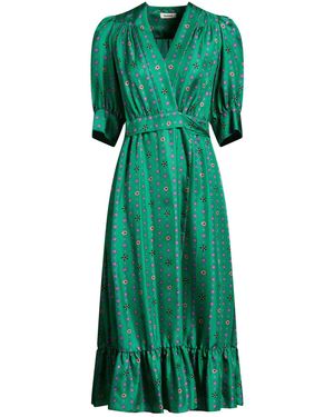 Sandro Midi-Kleid - Grün