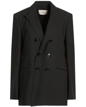 Ami Paris Blazer Virgin Wool - Black