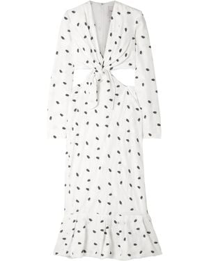 Carolina Herrera Midi Dress - White