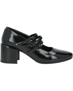 Halmanera Pumps Leather - Black