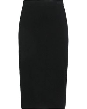 D.exterior Midi Skirt Wool, Polyester - Black