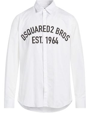 DSquared² Shirt Cotton - White