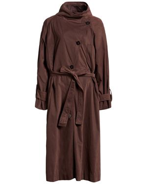 Alysi Overcoat & Trench Coat - Brown