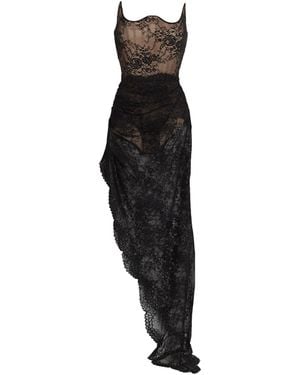 GIUSEPPE DI MORABITO Maxi Dress Polyamide, Elastane - Black