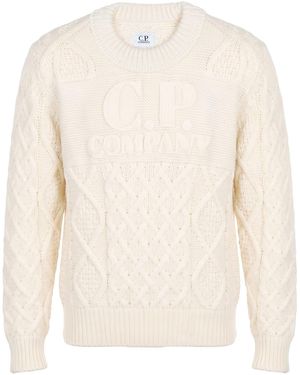 C.P. Company Pullover - Blanco