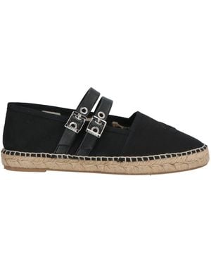 Ganni Espadrilles With Buckles - Black