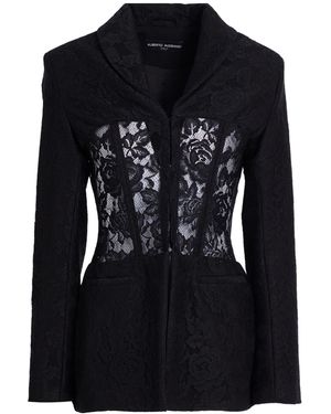 Alberto Audenino Blazer Polyamide, Elastane, Polyester - Black