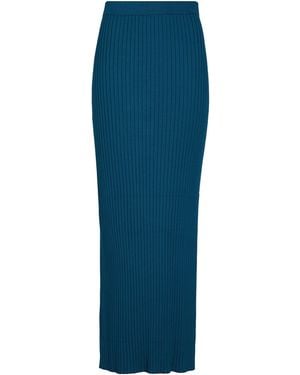 8 by YOOX Long Skirt - Blue