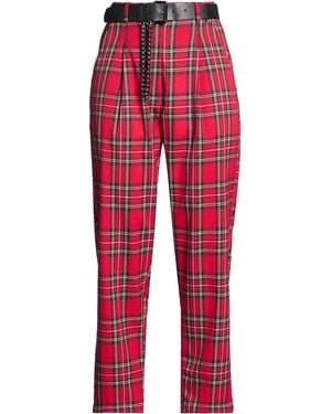 Dixie Pants Polyester, Viscose, Elastane - Red