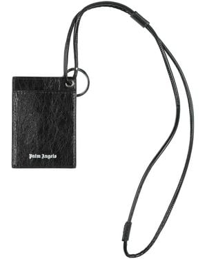 Palm Angels Cardholder Leather - Black