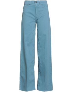 CIGALA'S Pants Cotton, Elastane - Blue