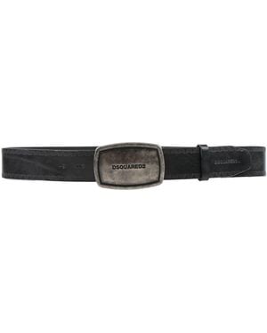 DSquared² Belt Leather - Black
