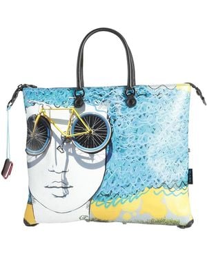 Gabs Handbag Calfskin - Blue