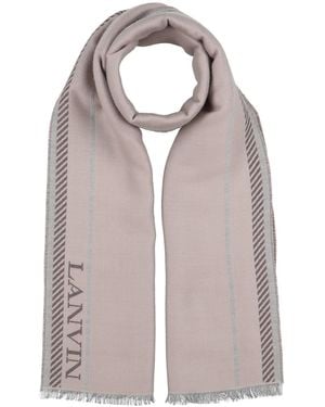 Lanvin Scarf Virgin Wool, Silk - Grey