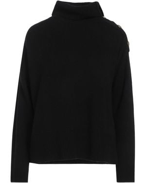 Snobby Sheep Rollkragenpullover - Schwarz