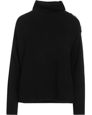 Snobby Sheep Rollkragenpullover - Schwarz