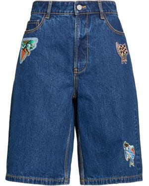 ALÉMAIS Denim Shorts - Blue