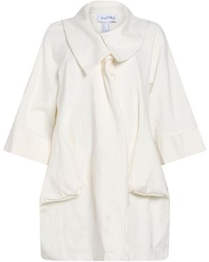 Joseph Ribkoff Overcoat & Trench Coat Rayon, Nylon, Elastane - White
