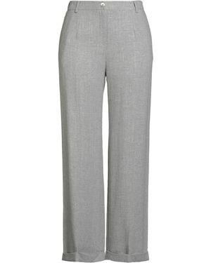 Purotatto Pants Viscose, Wool, Polyamide - Gray