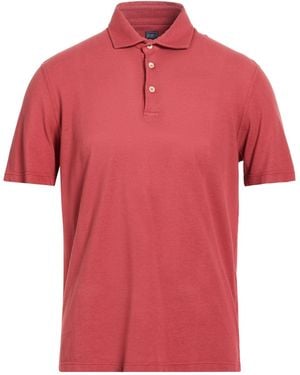 Fedeli Polo Shirts - Red