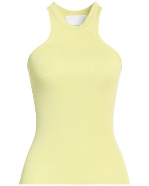 Erika Cavallini Semi Couture Tank Top Viscose, Polyamide - Yellow