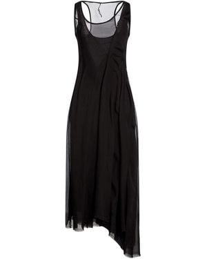 Masnada Midi Dress - Black