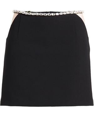 Sandro Mini Skirt Polyester, Elastane - Black