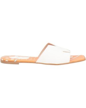 Manila Grace Sandals Synthetic Material - White