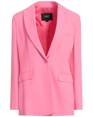 SEVENTY VENEZIA Fuchsia Blazer Viscose - Pink