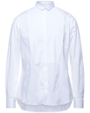 Paolo Pecora Shirt Cotton, Elastane - White