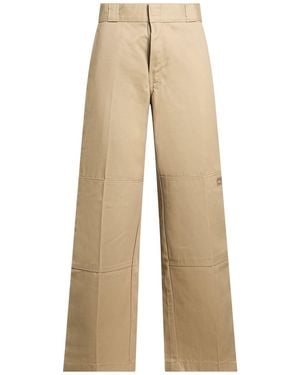 Dickies Pants Polyester, Cotton - Natural