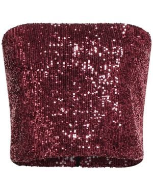 Hanita Top Polyester, Elastane, Viscose, Nylon - Red