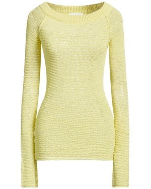 SOLOTRE Sweater Cotton, Polyamide, Polyester - Yellow