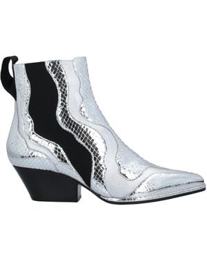 Sergio Rossi Stiefelette - Weiß